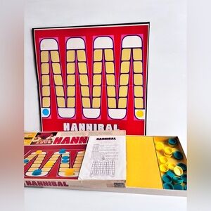 Vintage Hannibal Board Game Parker Brothers Strategy Game Complete
